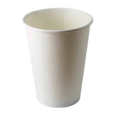 Стакан (Ф) бумажный одноразовый 300 мл.,белый 90-430, 50/tube, 800/ctn.