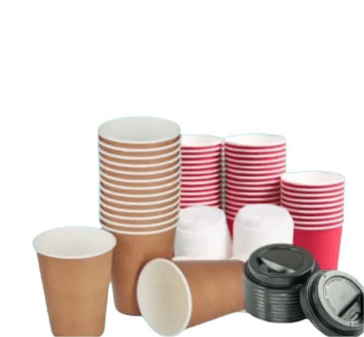Стаканчики, крышки, сопутствующие товары